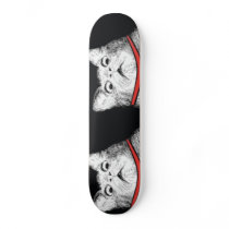 Surprised Cat Gasp Meme - Skateboard