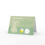 Surprised Easter bunny card