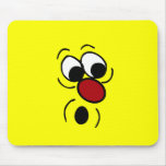 Surprised Face: IT won't like what you are doing Mousepad