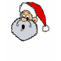 Surprised Santa t-shirts