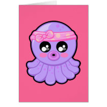 Surprised Tako Greeting Cards