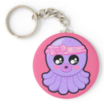 Surprised Tako Key Chains