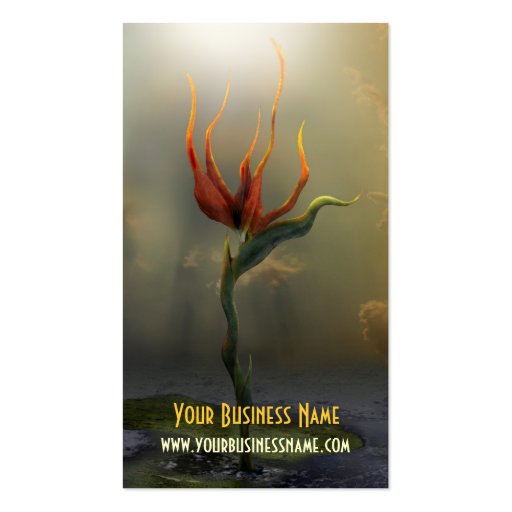 Surreal Art Business Card (front side)