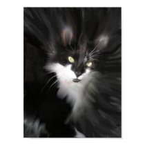 Surreal Cat Print