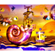 Surreal chess art paintings fantastic art mousepad