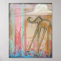 Surreal Elephant posters