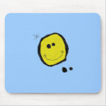 surreal happy face mousepad mousepads
