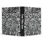 Surreal Life (1.0in) - Black on White binders