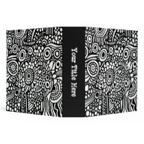 Surreal Life (2.0in) - Black on White binders