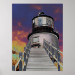 Surreal Lighthouse Print