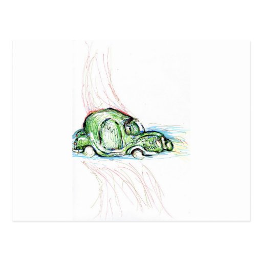 Surreal Plane Postcards