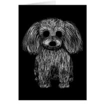 Surreal Poodle cards