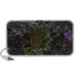 Surreal Rockery Flowers Doodle Speaker speakers