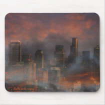 Surreal Seattle mousepads
