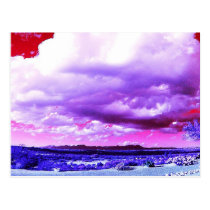 Surreal Sky postcard postcards