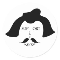 Surreal Support the ARTS stickers by janicetrusky Surreal Support the ARTS stickers