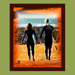 Surreal Surfing Safari Poster 2