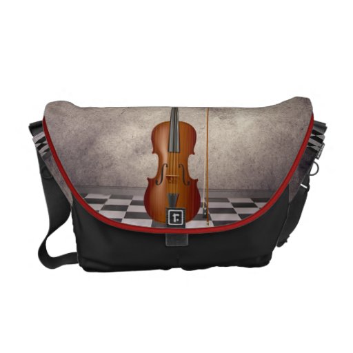 Surreal Violin   Rickshaw Messeng Messenger Bag
