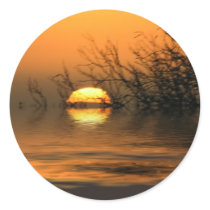 Surrealism #001 Sticker by webgrrl Surrealism #001 Sticker