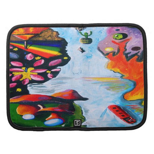 Surrealistic Dali Style Mushroom Wonderland Folio Planner