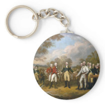 Surrender of General Burgoyne - 1822 Key Chain
