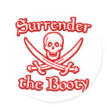 Surrender the Booty Sticker