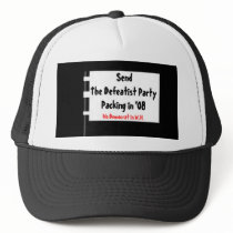 surrenderflag, Send , The Defeatist Party, Pack... hats