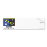Surrey with Fringe on Top bumper stickers