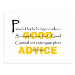 Surround Yourself With Good Counsel Post Cards