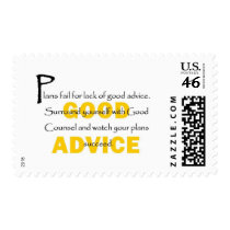 Surround Yourself With Good Counsel Postage Stamps