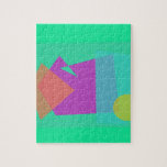 Surrounded by Green Jigsaw Puzzles