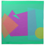 Surrounded by Green napkins