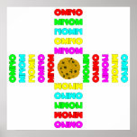 Surrounded By OMNOMs Canvas Print posters