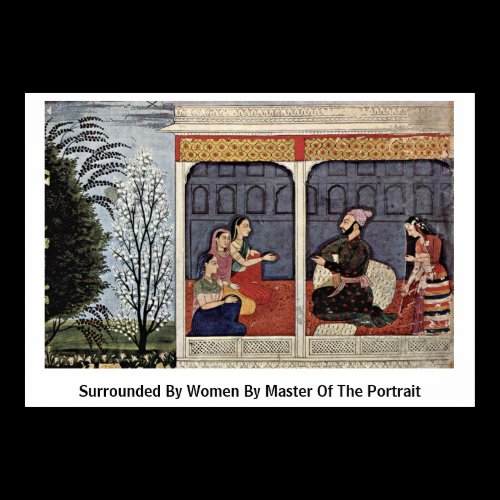 Surrounded By Women By Master Of The Portrait Poster