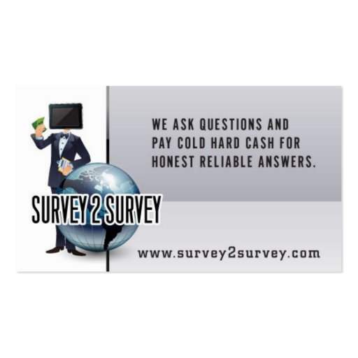 Survey2Survey Business Card 03 (back side)