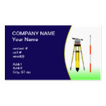 surveyor tools business card