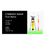 surveyor tools business card