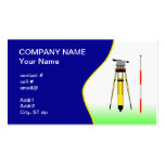 surveyor tools business cards
