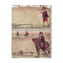 Surveyors, c.1590 postcard