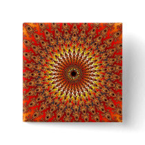Survival - Fractal Pinback Button