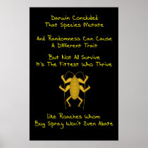 Survival Of The Fittest Limerick Poster