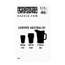 survive australia - beer postage