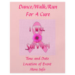 Survive Breast Cancer Personalized Flyer