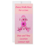 Survive Breast Cancer Rack Card Design
