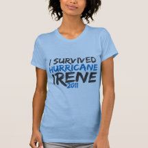Survived Hurricane Irene T-shirt
