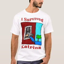 Survived Katrina t-shirts by HurricaneRelief Survived Katrina t-shirts