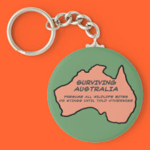 Surviving Australia keychains