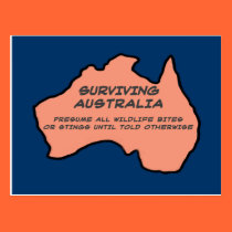 Surviving Australia postcards