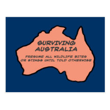 Surviving Australia Postcard