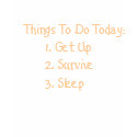 Surviving Is Tough t-shirts